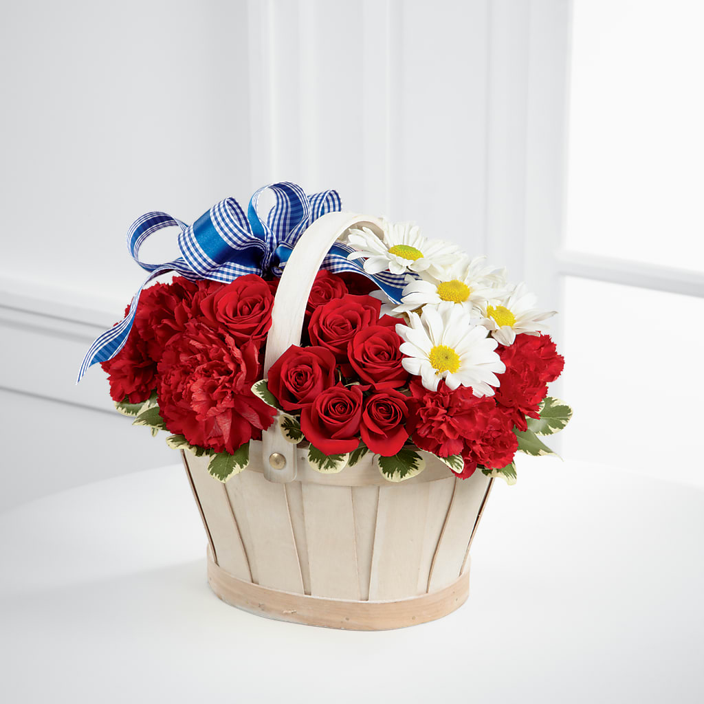 Justice Basket – Park Lake Flowers, Mc Gregor TX