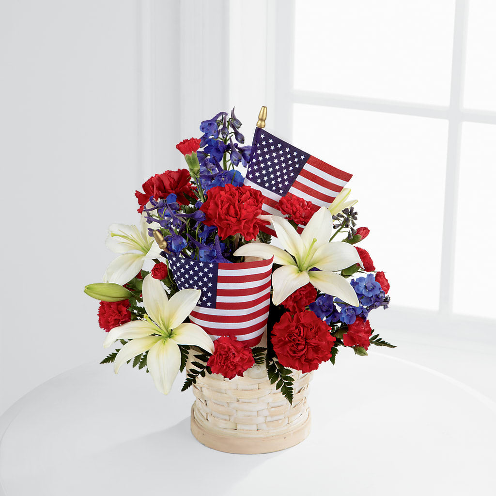 American Glory Bouquet – Park Lake Flowers, Mc Gregor TX