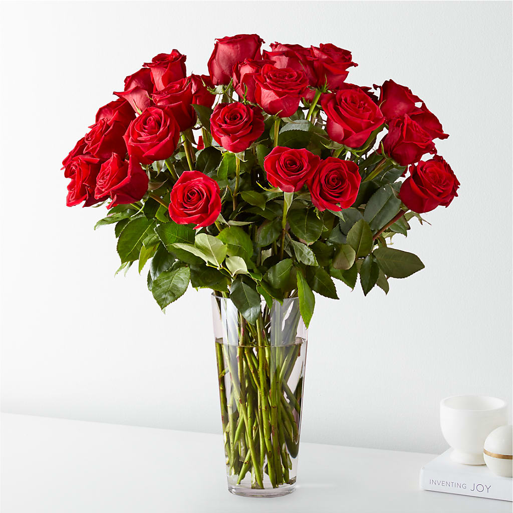 Long Stem Red Rose Bouquet – Park Lake Flowers, Mc Gregor TX