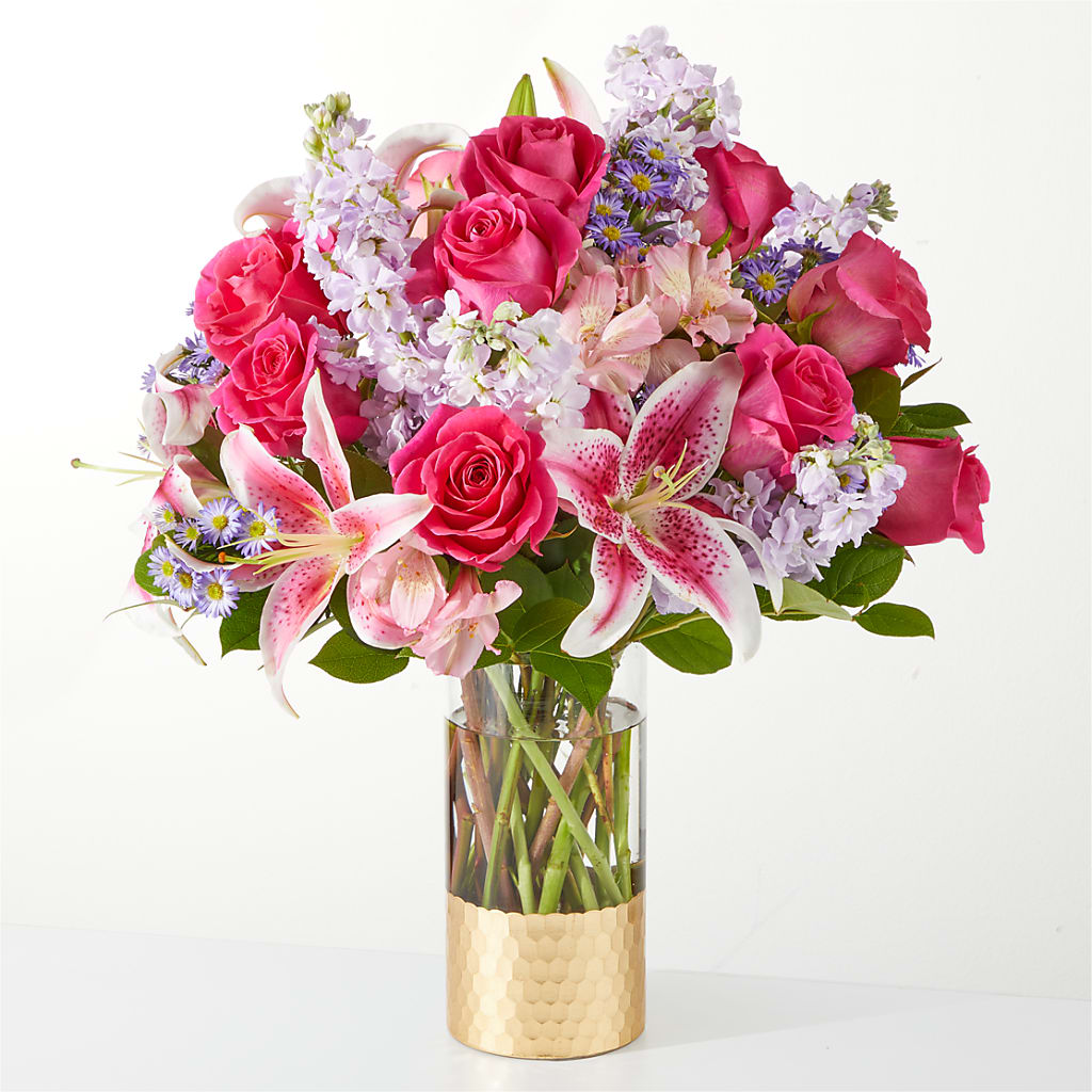 Pressing Petals Bouquet – Park Lake Flowers, Mc Gregor TX
