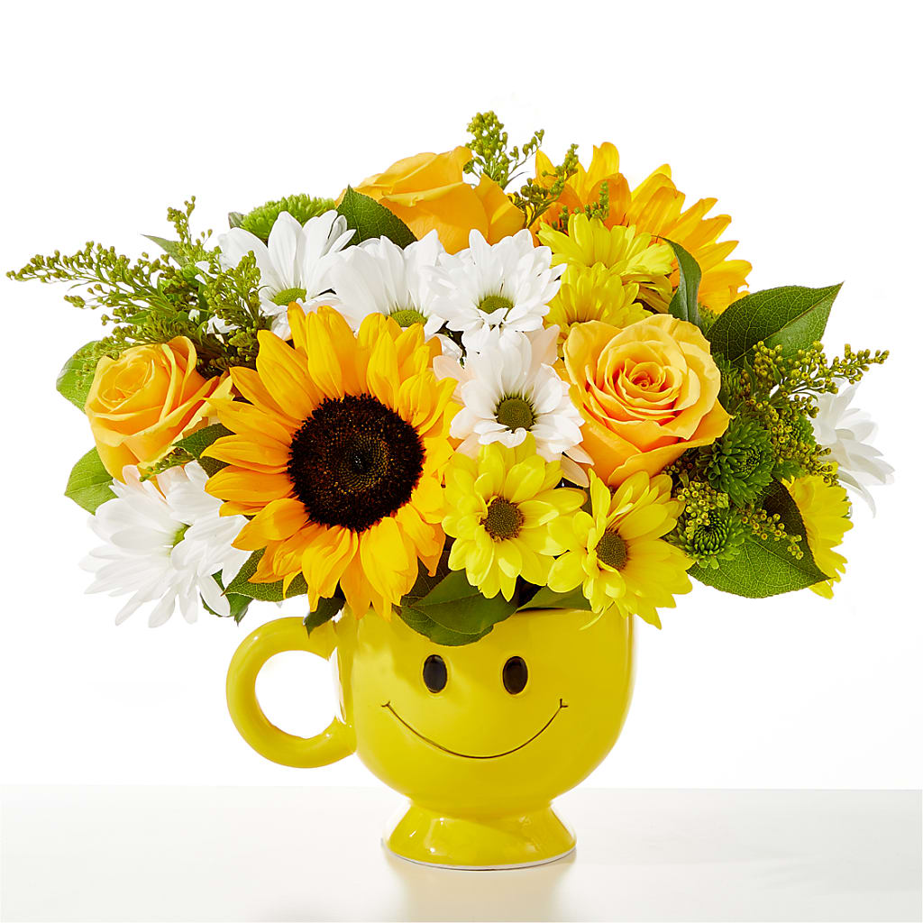 Be Happy Bouquet – Park Lake Flowers, Mc Gregor TX