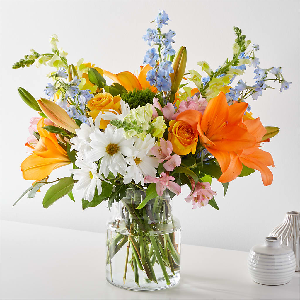 Sun Salutation Bouquet – Park Lake Flowers, Mc Gregor TX