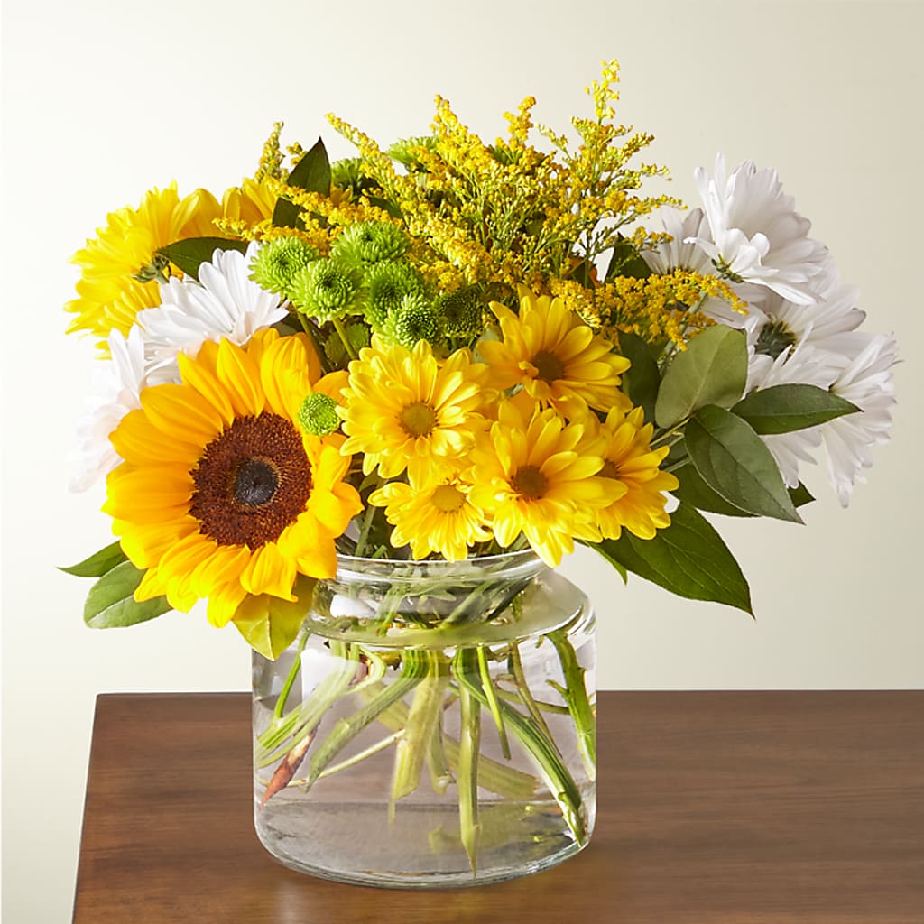 Hello Sunshine Bouquet – Park Lake Flowers, Mc Gregor TX