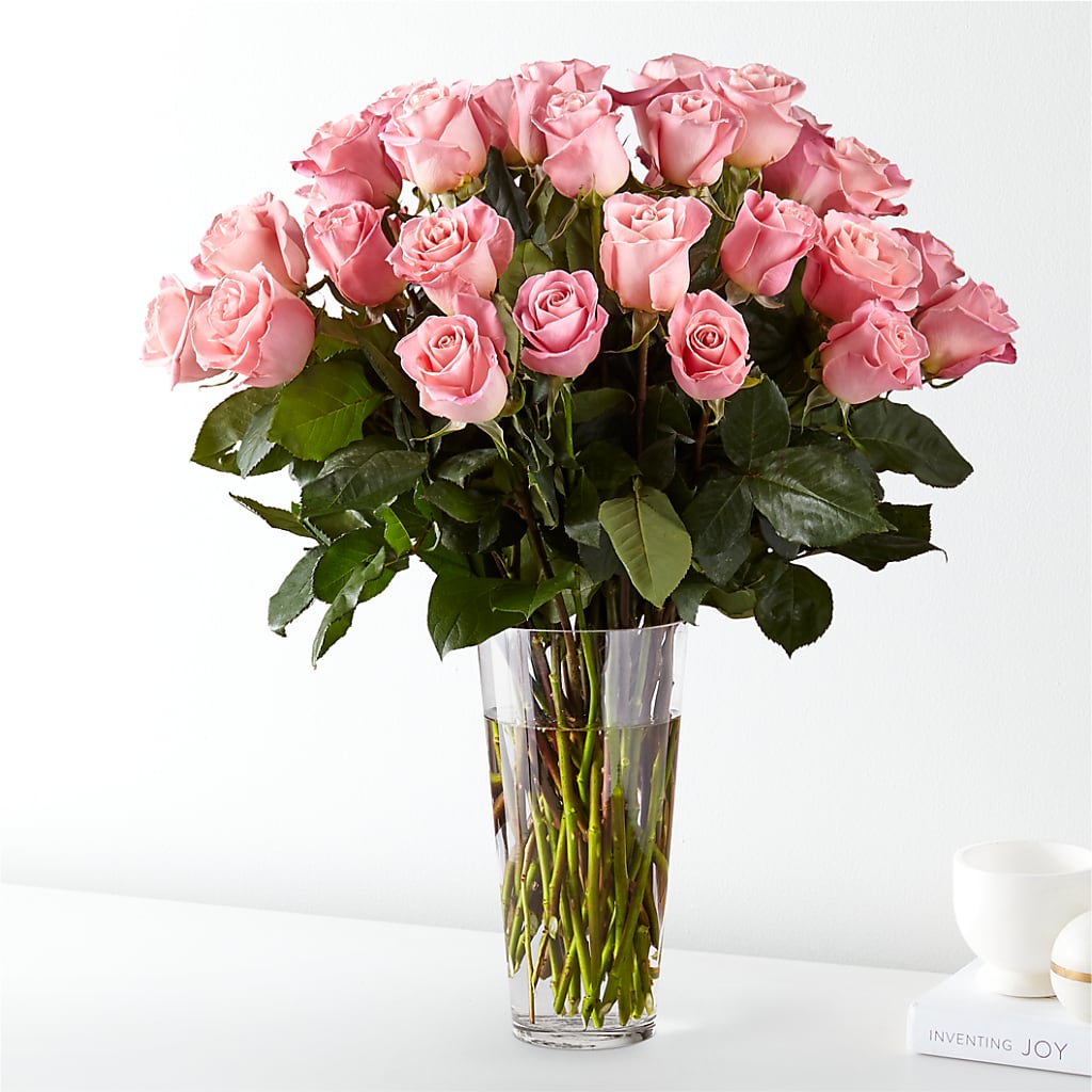 Long Stem Pink Rose Bouquet – Park Lake Flowers, Mc Gregor TX