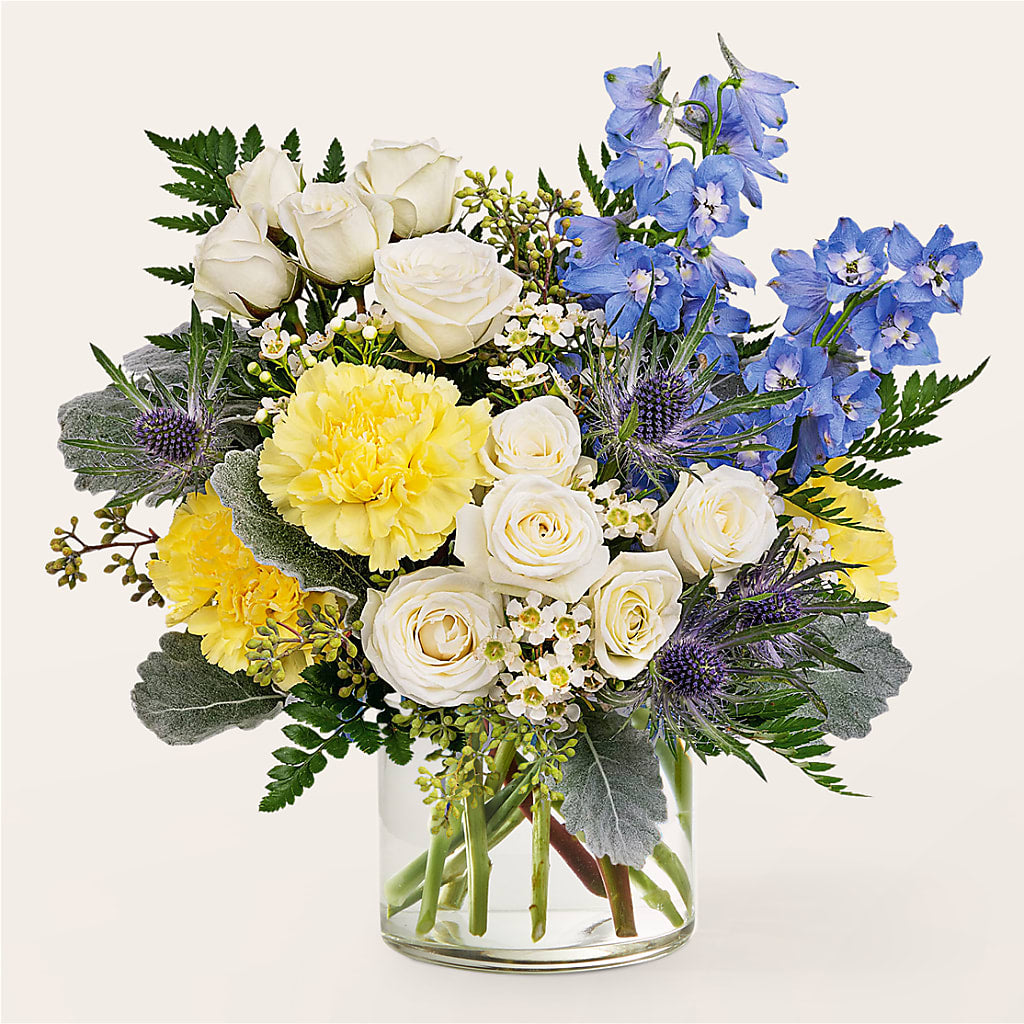 Lemon Sorbet Bouquet – Park Lake Flowers, Mc Gregor TX
