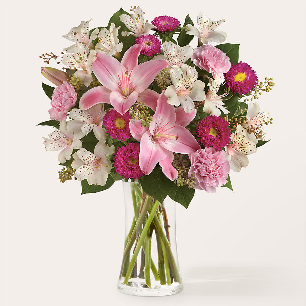 Feeling Fuchsia Bouquet – Park Lake Flowers, Mc Gregor TX