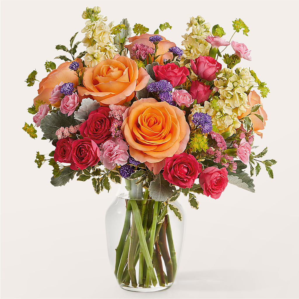 Tangerine Tango Bouquet – Park Lake Flowers, Mc Gregor TX