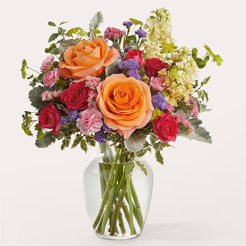 Tangerine Tango Bouquet – Park Lake Flowers, Mc Gregor TX