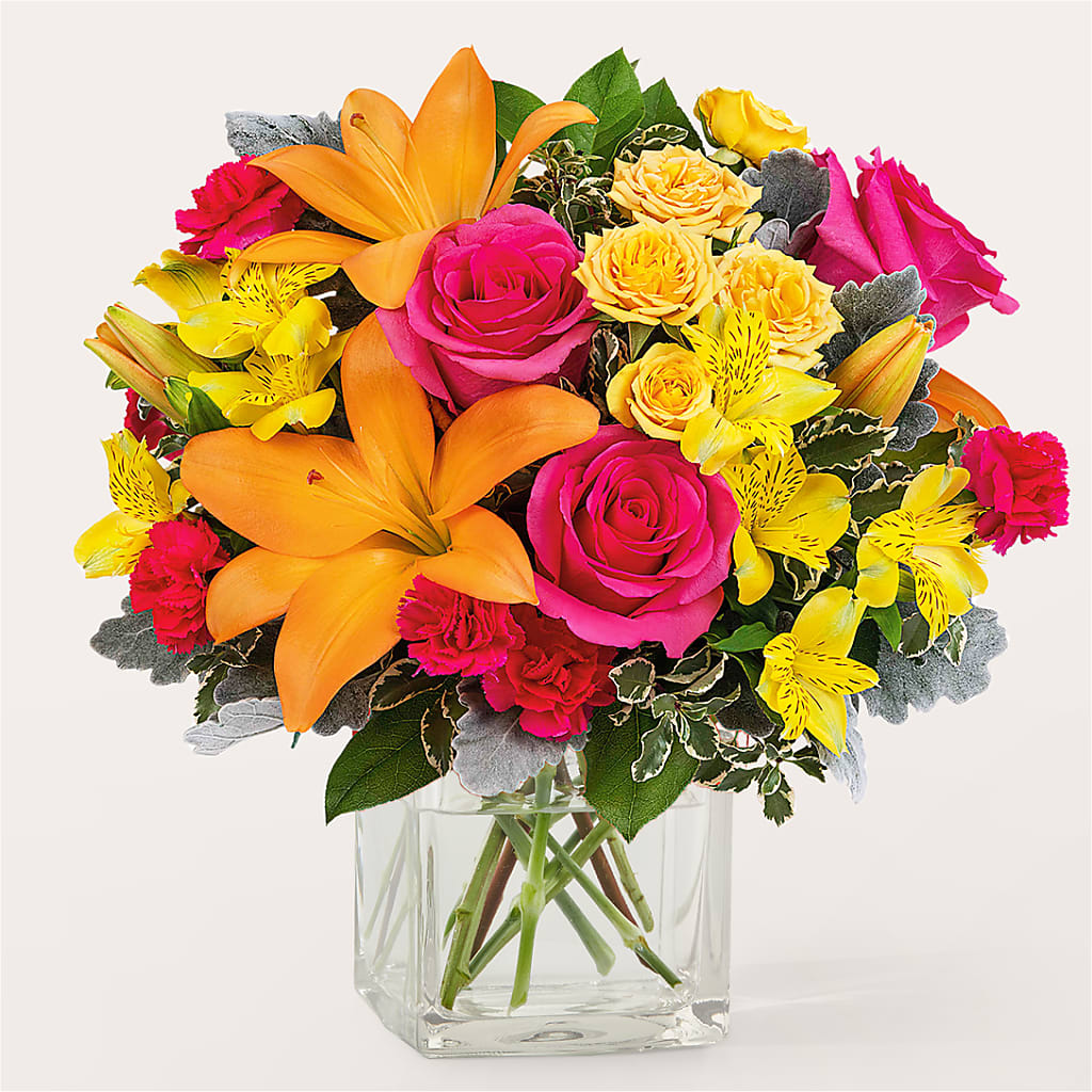 To the Tropics Bouquet – Park Lake Flowers, Mc Gregor TX