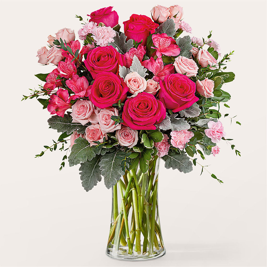 Tickled Pink Bouquet – Park Lake Flowers, Mc Gregor TX