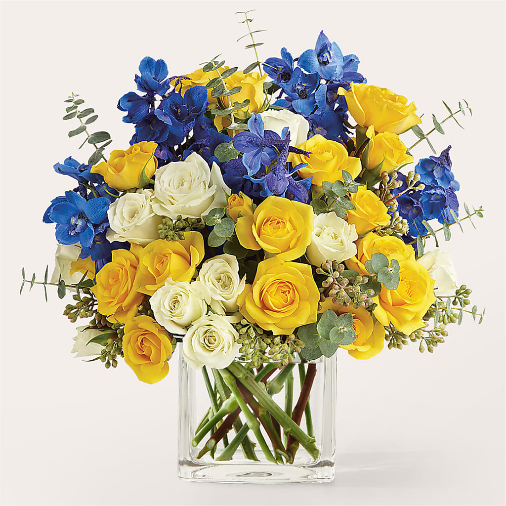 Sparkling Citrine Bouquet – Park Lake Flowers, Mc Gregor TX
