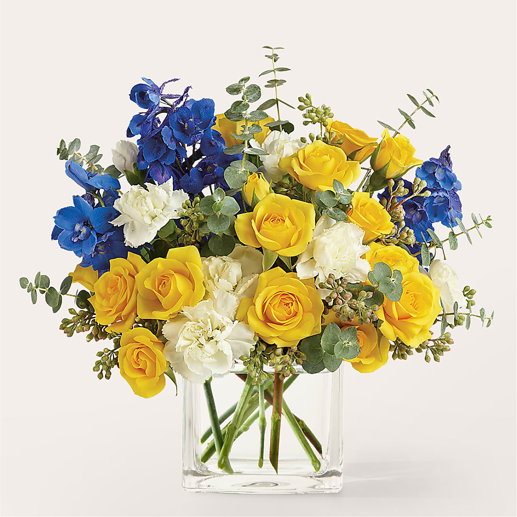 Sparkling Citrine Bouquet – Park Lake Flowers, Mc Gregor TX