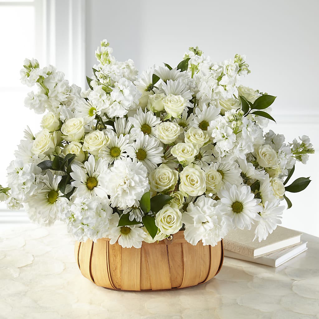 Graceful Garden Basket – Park Lake Flowers, Mc Gregor TX