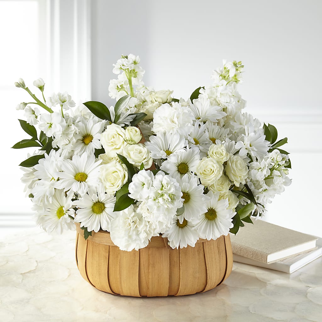 Graceful Garden Basket – Park Lake Flowers, Mc Gregor TX