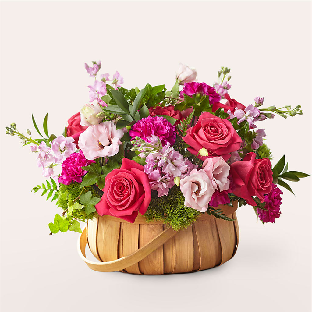 Radiance in Bloom Basket – Park Lake Flowers, Mc Gregor TX