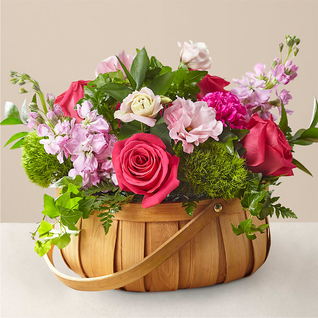 Radiance in Bloom Basket – Park Lake Flowers, Mc Gregor TX