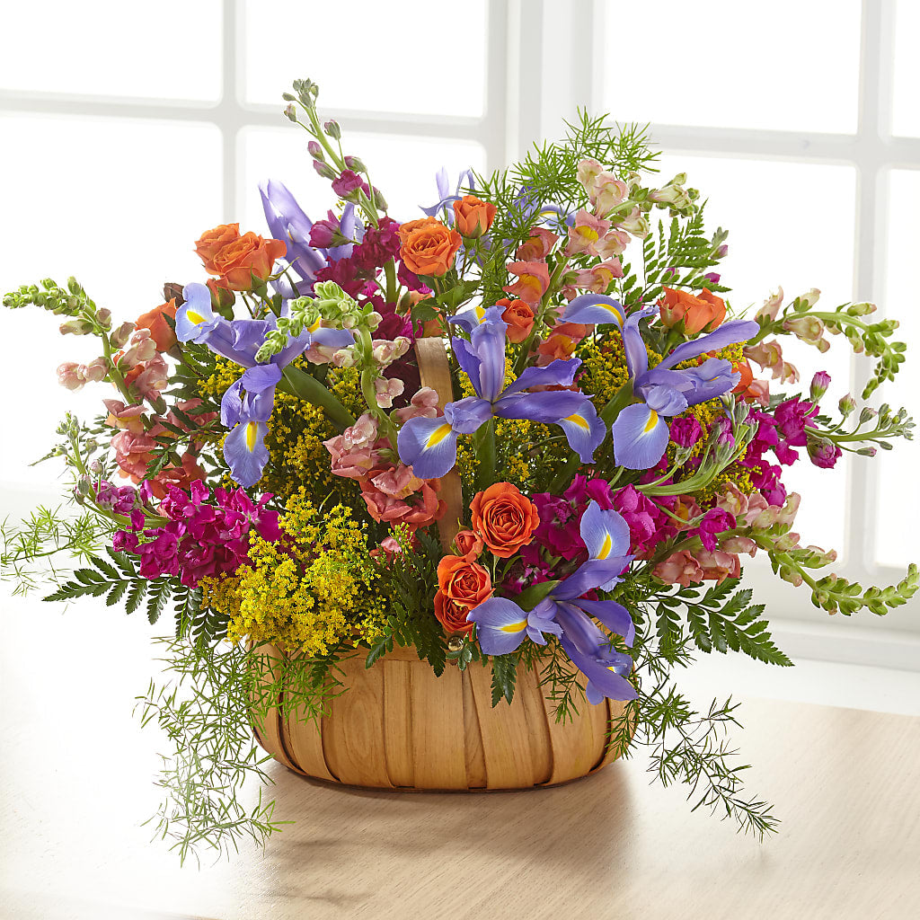 Garden of Life Basket – Park Lake Flowers, Mc Gregor TX