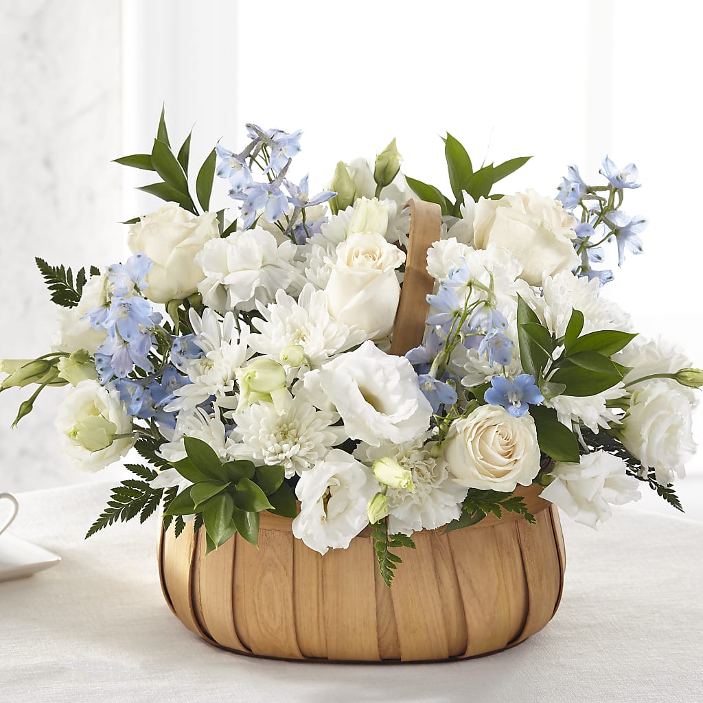 Sincerely Heartfelt Basket – Park Lake Flowers, Mc Gregor TX