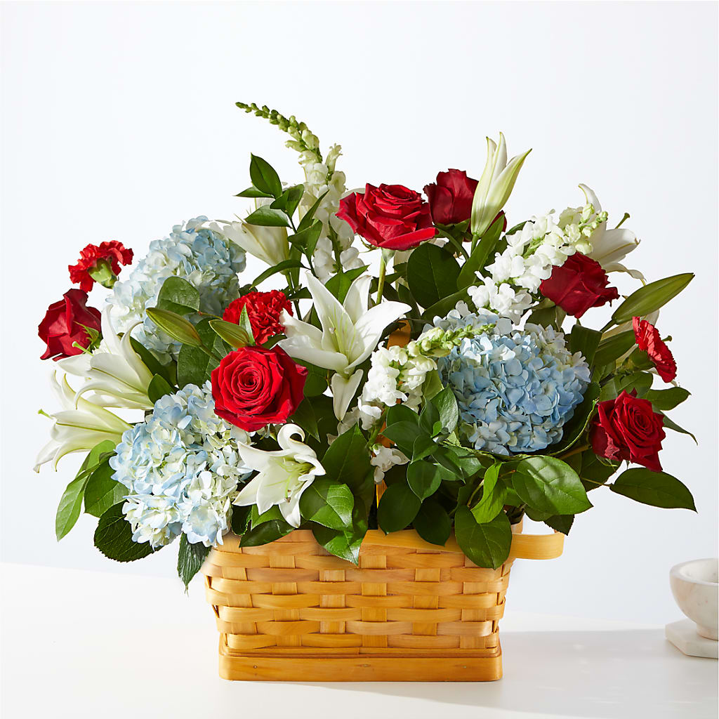 Greater Glory Basket – Park Lake Flowers, Mc Gregor TX
