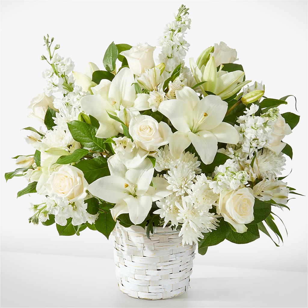 Peaceful Reflections Arrangement – Park Lake Flowers, Mc Gregor TX