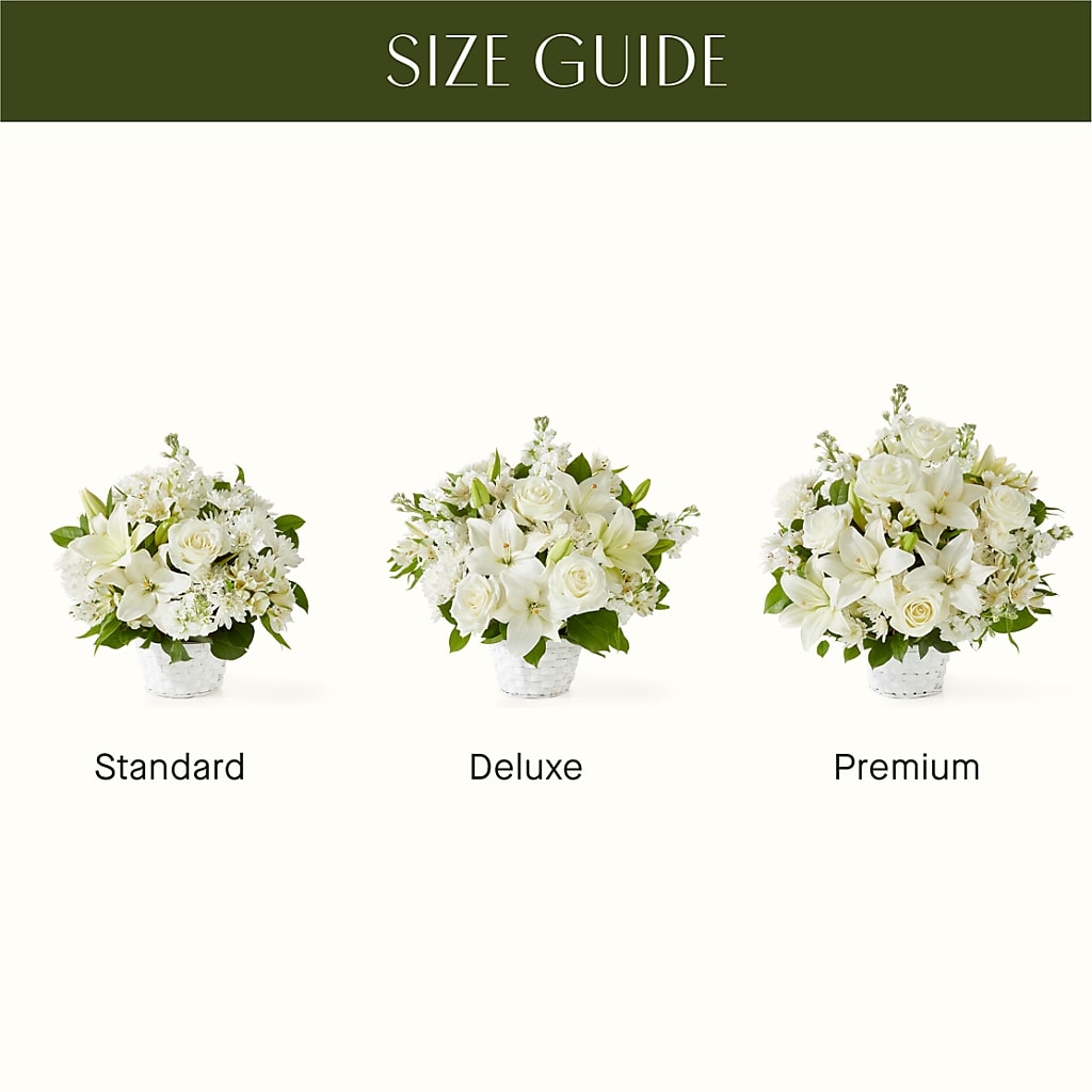 Peaceful Reflections Arrangement – Park Lake Flowers, Mc Gregor TX