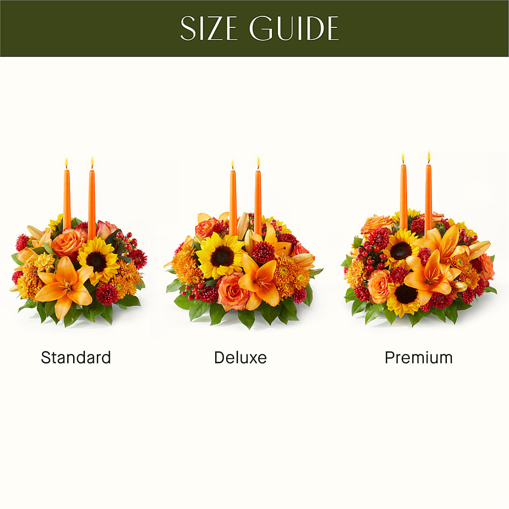 Grateful Centerpiece – Park Lake Flowers, Mc Gregor TX