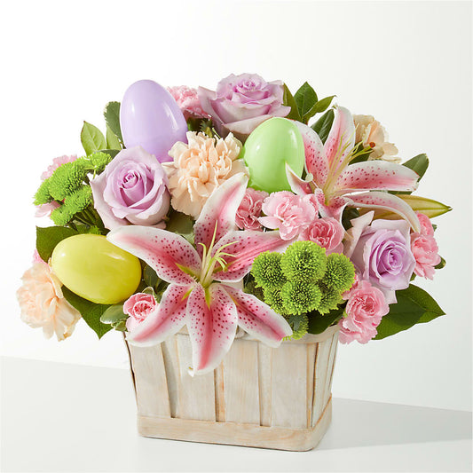Eggcellent Blooms Basket