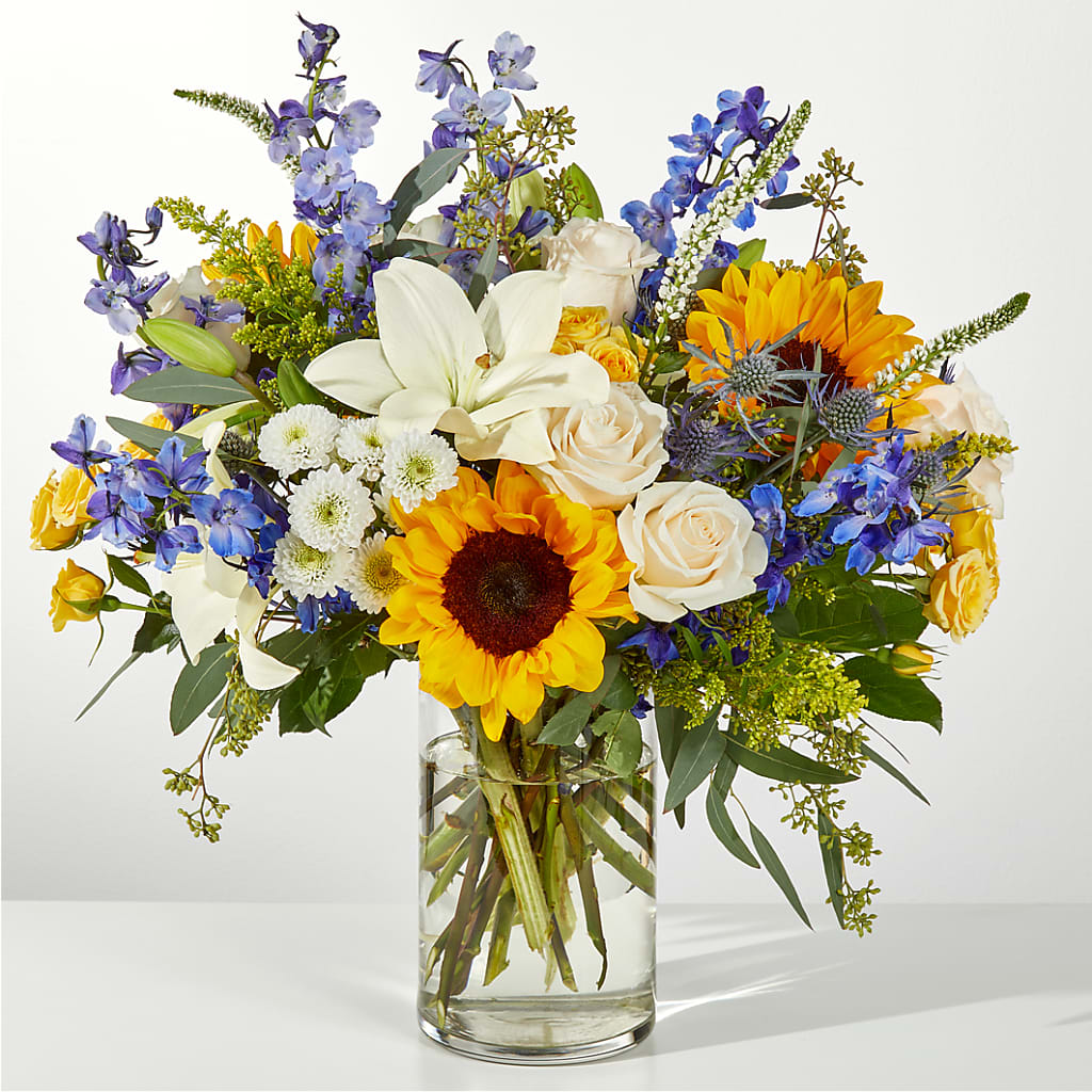 Wonderfully Sunny Bouquet – Park Lake Flowers, Mc Gregor TX