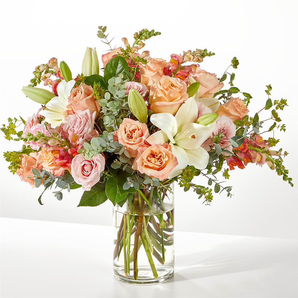 Grapefruit Splash Bouquet – Park Lake Flowers, Mc Gregor TX