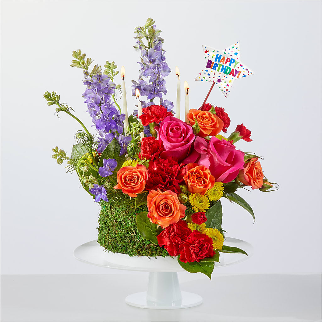 Best Year Yet Floral Cake – Park Lake Flowers, Mc Gregor TX