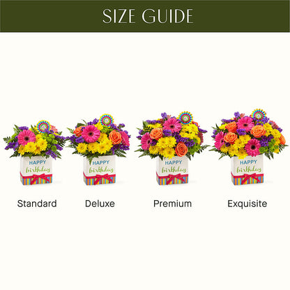 Birthday Brights Bouquet –  Park Lake Flowers, Mc Gregor TX