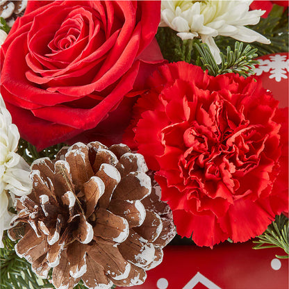 Christmas Village Ornament –  Park Lake Flowers, Mc Gregor TX