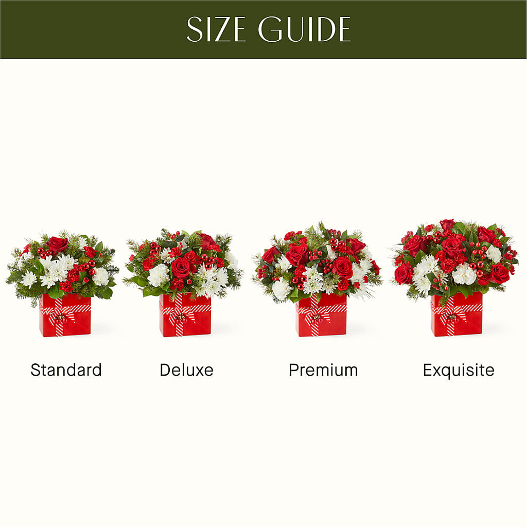 Presents Under the Tree Bouquet –  Park Lake Flowers, Mc Gregor TX