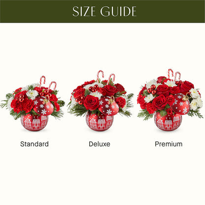 Cheer in the Air Ornament –  Park Lake Flowers, Mc Gregor TX
