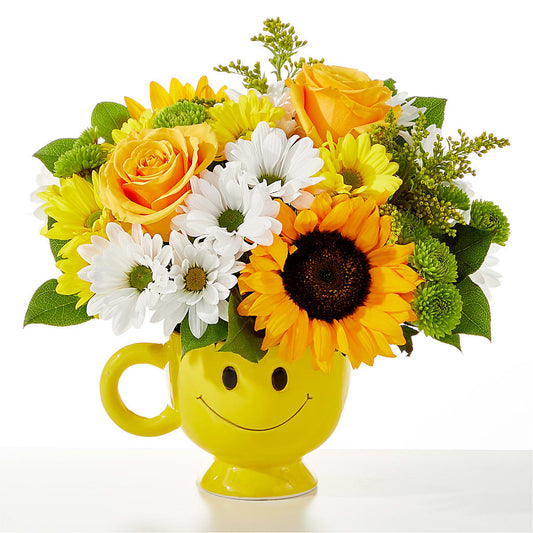 Be Happy Bouquet –  Park Lake Flowers, Mc Gregor TX