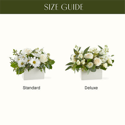 Fresh Linen Box Bouquet –  Park Lake Flowers, Mc Gregor TX