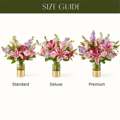 Mauvelous Bouquet –  Park Lake Flowers, Mc Gregor TX