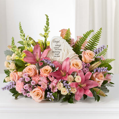 Gentle Light Arrangement –  Park Lake Flowers, Mc Gregor TX