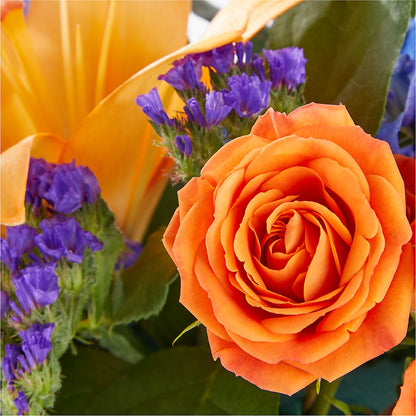 Radiant Citrus Box Bouquet –  Park Lake Flowers, Mc Gregor TX