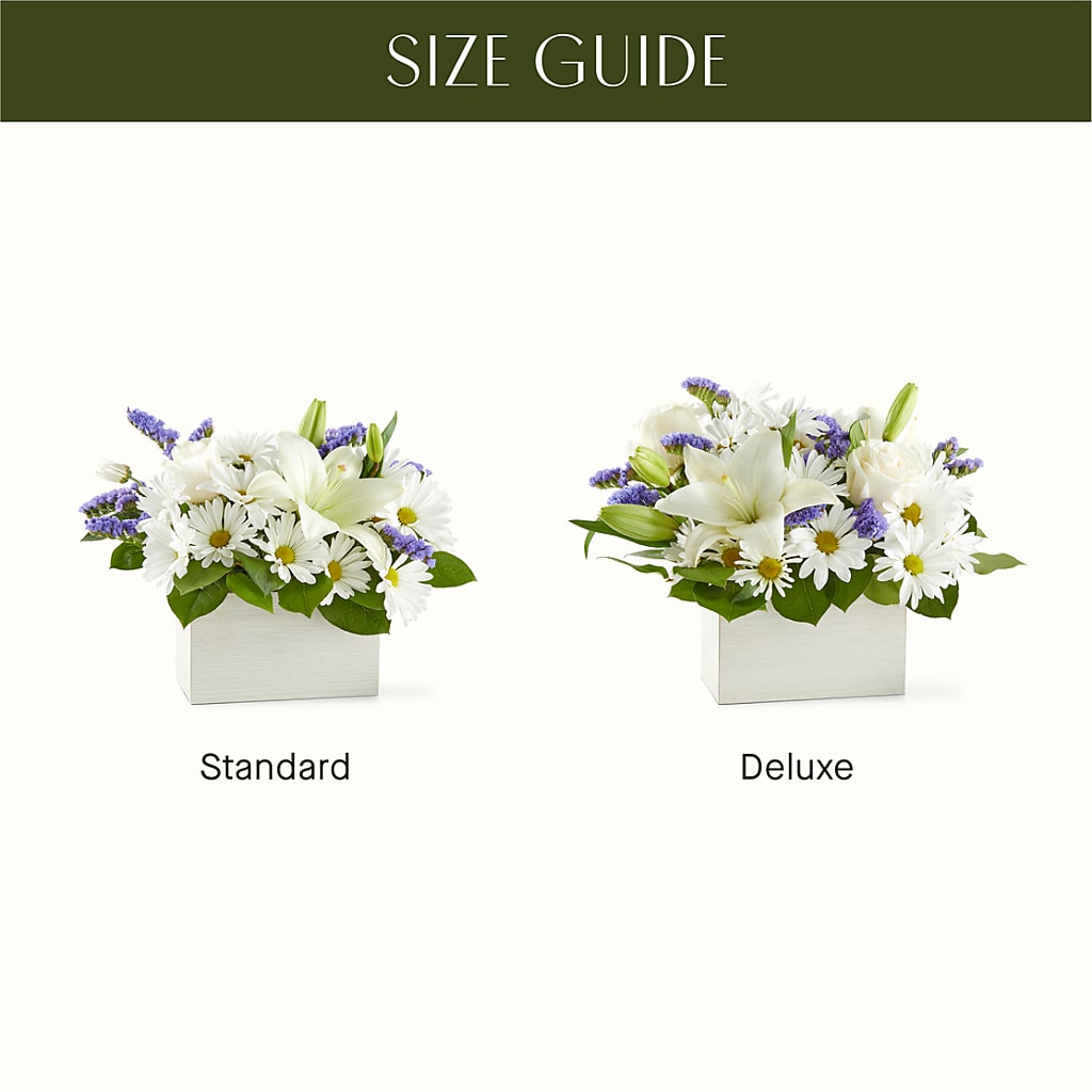 Beyond Blue Box Bouquet –  Park Lake Flowers, Mc Gregor TX