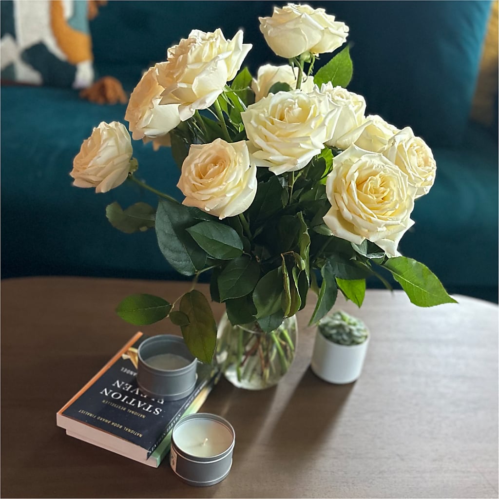 Long Stem Yellow Rose Bouquet –  Park Lake Flowers, Mc Gregor TX
