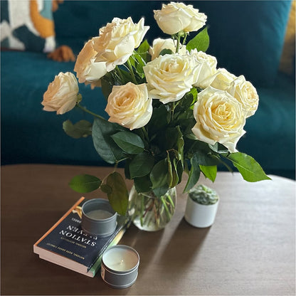 Long Stem Yellow Rose Bouquet –  Park Lake Flowers, Mc Gregor TX
