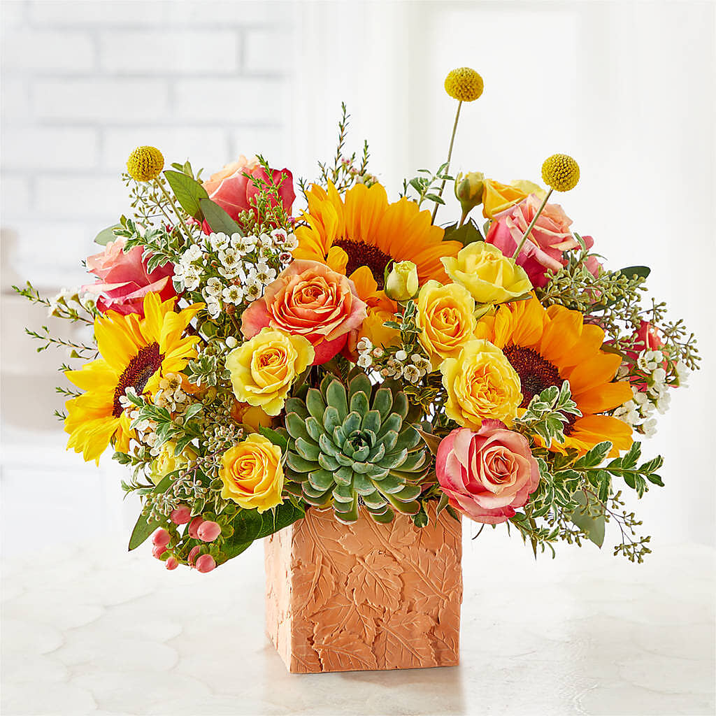 Sunflower Season Bouquet –  Park Lake Flowers, Mc Gregor TX
