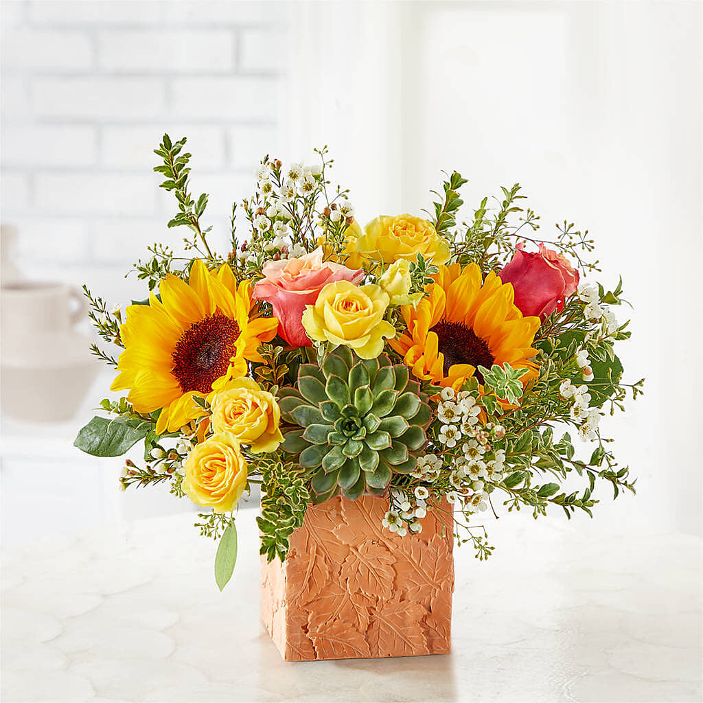 Sunflower Season Bouquet –  Park Lake Flowers, Mc Gregor TX