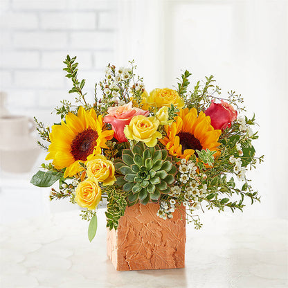 Sunflower Season Bouquet –  Park Lake Flowers, Mc Gregor TX