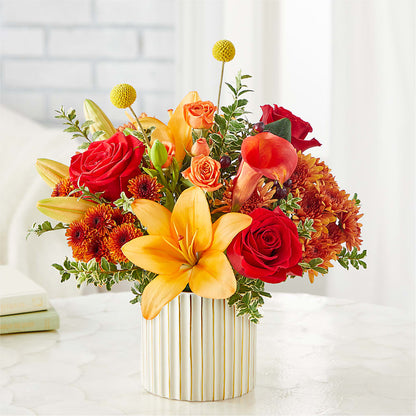 Scarlet Skies Bouquet –  Park Lake Flowers, Mc Gregor TX