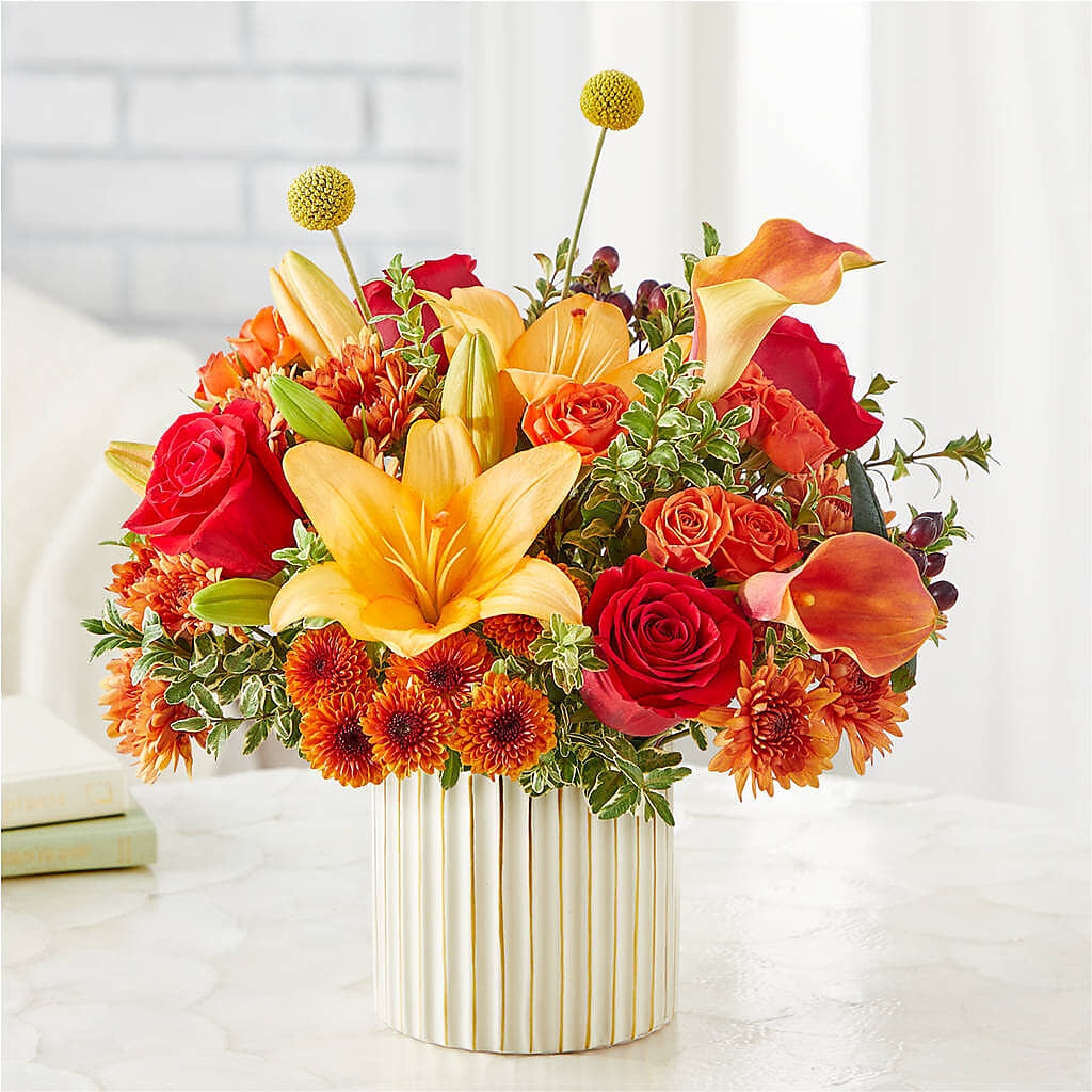 Scarlet Skies Bouquet –  Park Lake Flowers, Mc Gregor TX