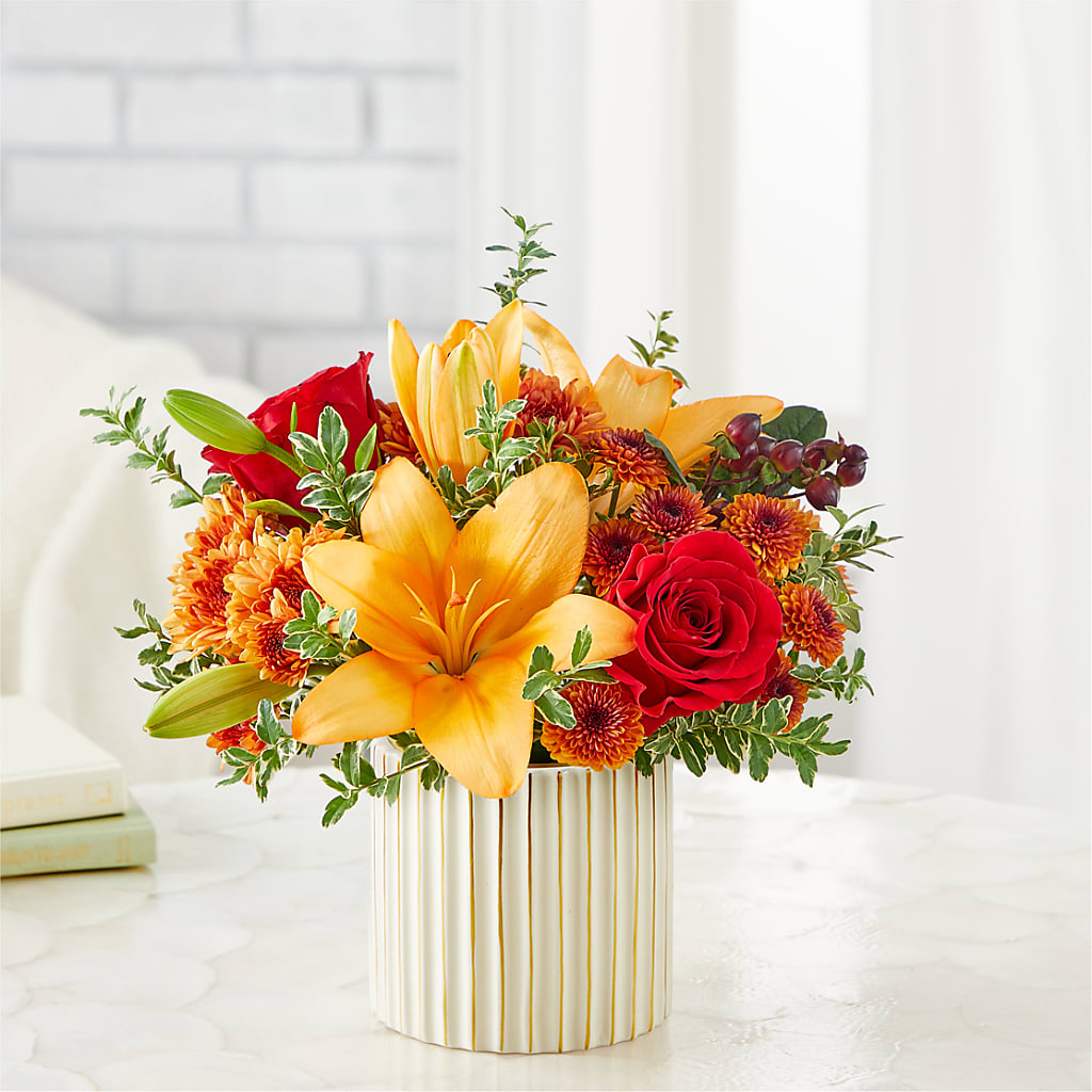 Scarlet Skies Bouquet –  Park Lake Flowers, Mc Gregor TX