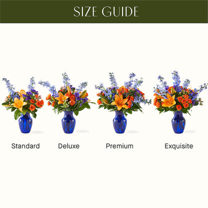 Radiant Citrus Bouquet –  Park Lake Flowers, Mc Gregor TX
