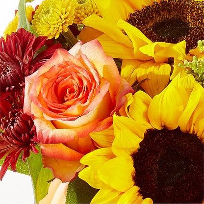 Golden Gourd Pumpkin Bouquet –  Park Lake Flowers, Mc Gregor TX